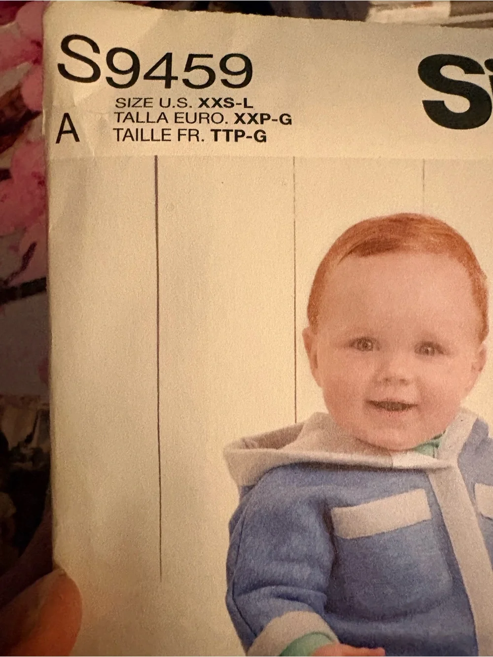 BN UNCUT SIMPLICITY 9459 A SEWING PATTERNS BABIES